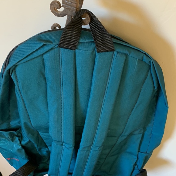 NEW• Backpack Zipper Large Cup Holders DoorDash Food Teal New School Carry On - Picture 9 of 9